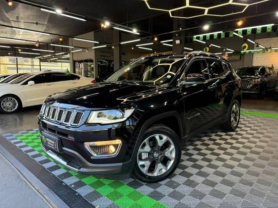 JEEP COMPASS 2.0 16V FLEX LIMITED AUTOMÁTICO JEEP COMPASS 2.0 16V FLEX LIMITED AUTOMÁTICO